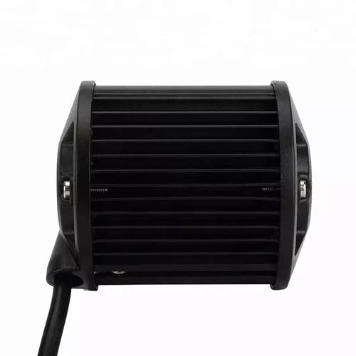 Proiector LED auto off-road 72W, 24 LED-uri, lumina alba, model dreptunghiular