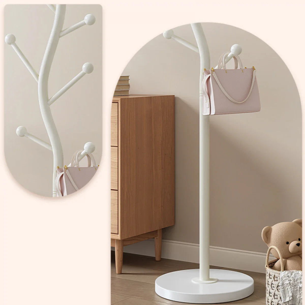 RESIGILAT - Cuier pentru haine in forma de S, 7 carlige, otel carbon, 178 x 30 cm, negru