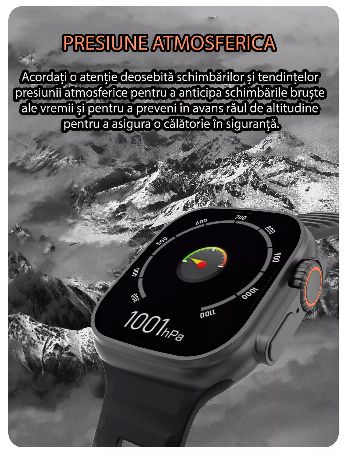 Ceas Smartwatch 8 Ultra Watch, 2.0&quot; IPS Full Touch, incarcare magnetica, apel Bluetooth, bratara, monitor de sanatate, unisex