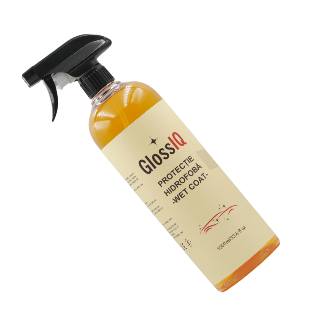 Wet Coat IQ11 Protectie Hidrofoba 1000ml Luciu Intens Aplicare pe Suprafata Umeda - detaliu produs