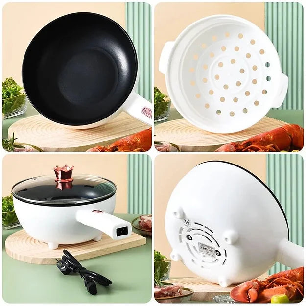 RESIGILAT - Tigaie electrica 26cm, inteligenta, multifunctionala 3L