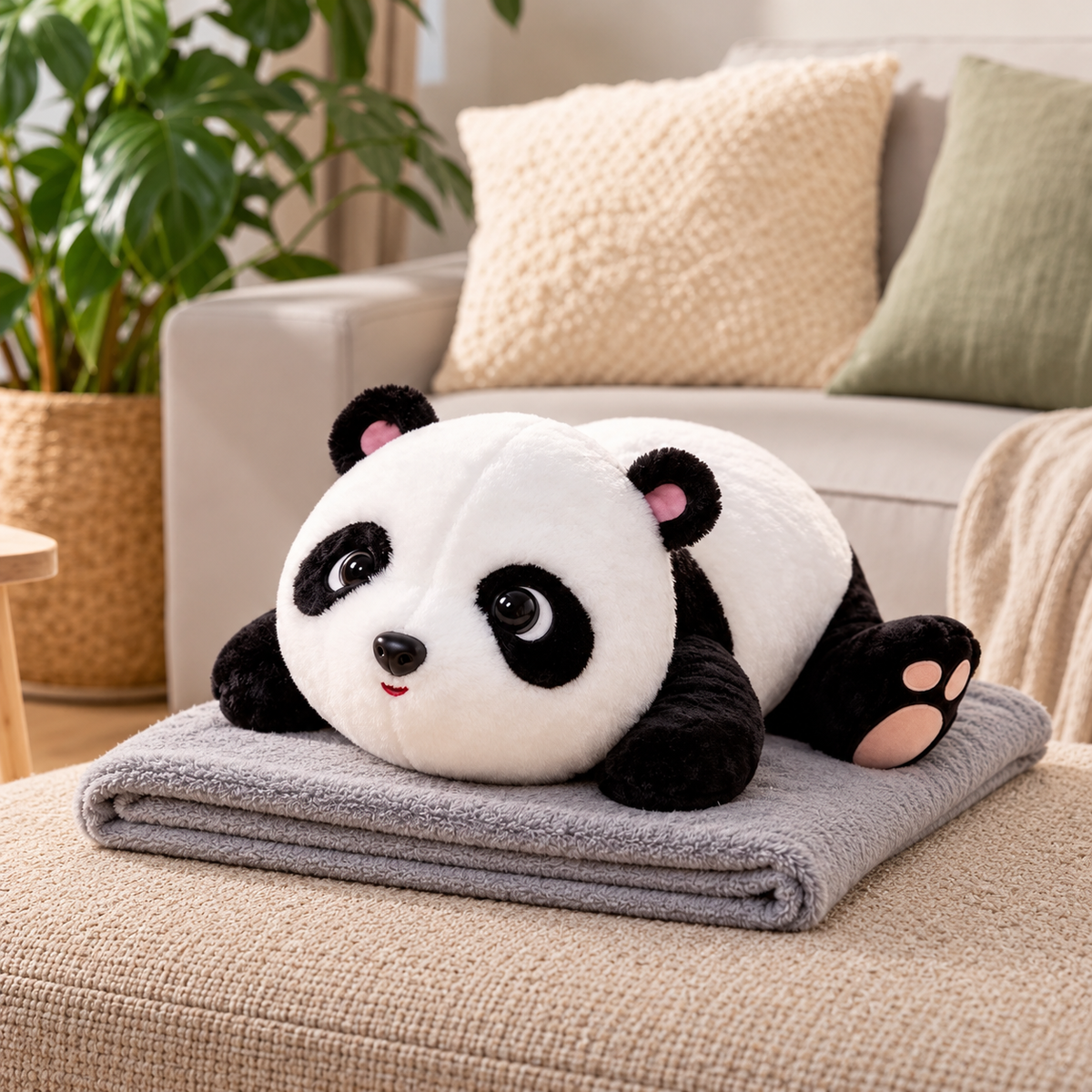 Animalut de Plus 2-in-1 cu Paturica Ascunsa 100x200 cm 5 Modele