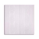 Tapet Elegant Alb cu Ornamente Baroce 3D Textura Gofrata 70x70cm
