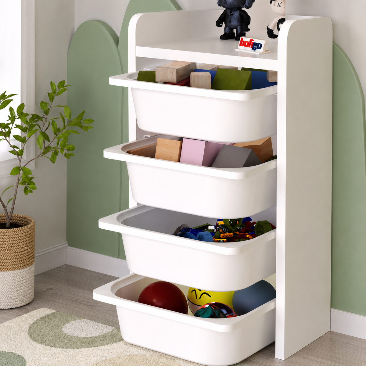 Dulap multifunctional cu 5 cosuri si 3 rafturi 178 cm