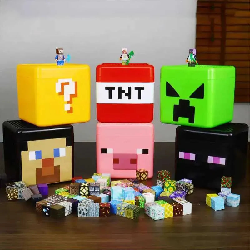 Blocuri magnetice de constructie, 180 piese, joc educativ, plastic ABS, 3+ ani, Cutie Cadou