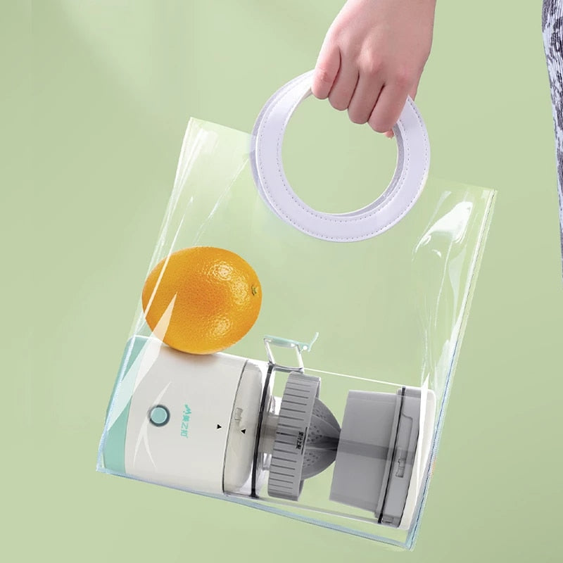 RESIGILAT - Storcator electric de citrice portabil cu alimentare usb 45w