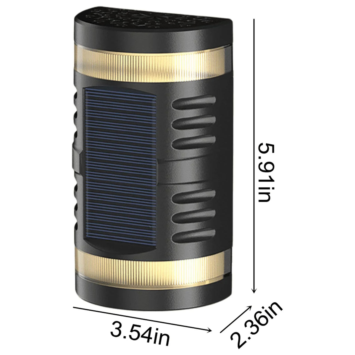 Lampa solara de exterior, pentru decorul Grădinii, cu funcție de proiecție