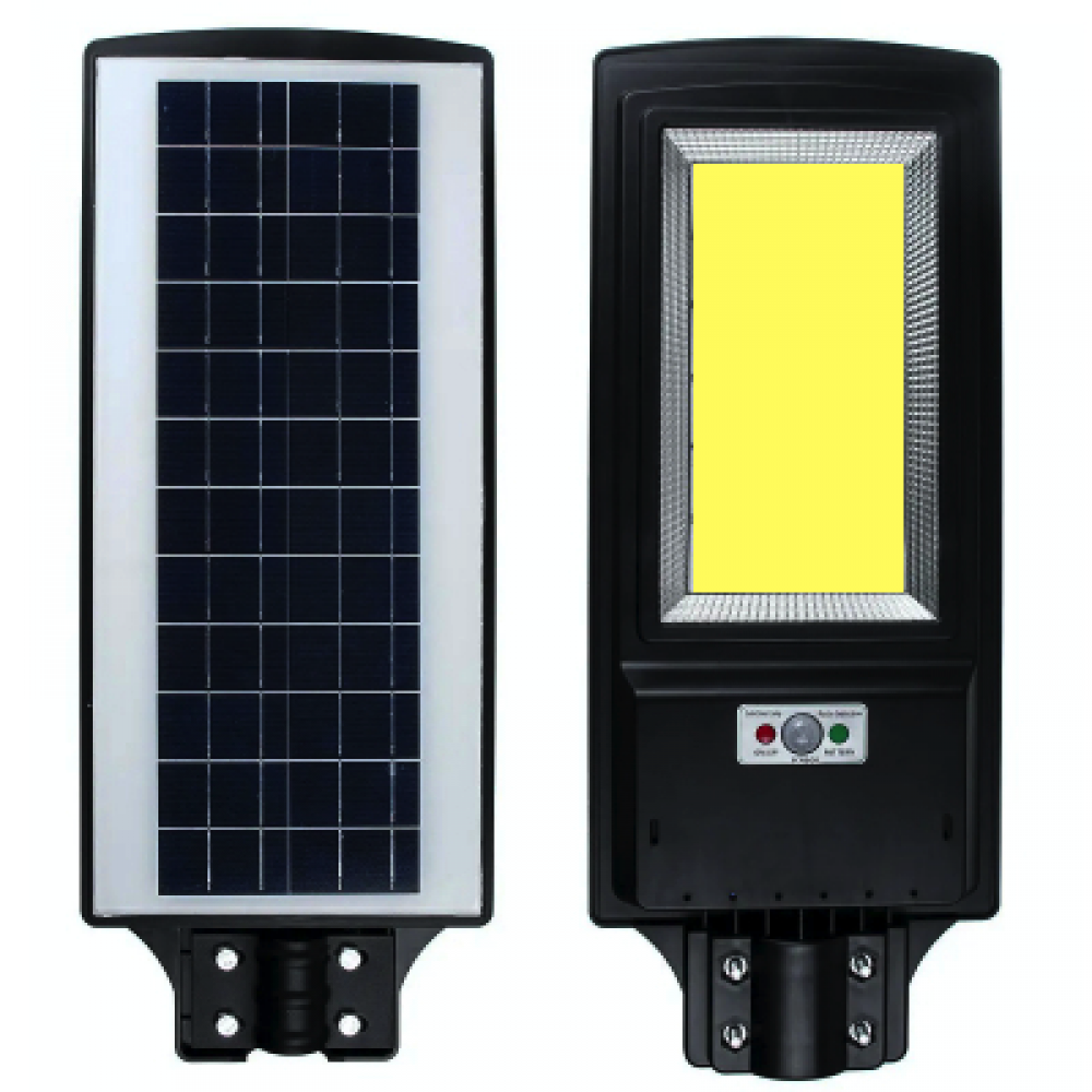 Lampa Solara Stradala LED COB 400W cu Senzor Lumina Miscare Telecomanda - imagine principala