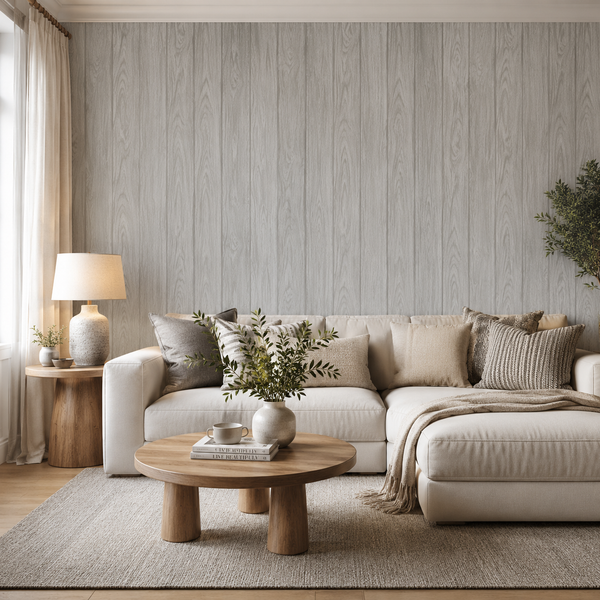 Tapet 3D Caramida Alb și Gri, Autoadeziv, Decorativ și Impermeabil – 70 × 77 cm - in context de utilizare