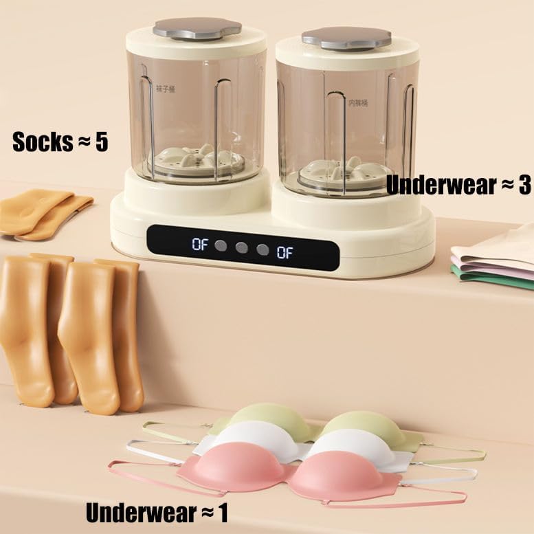 Mini masina de spalat cu doua cuve independente – capacitate 3L