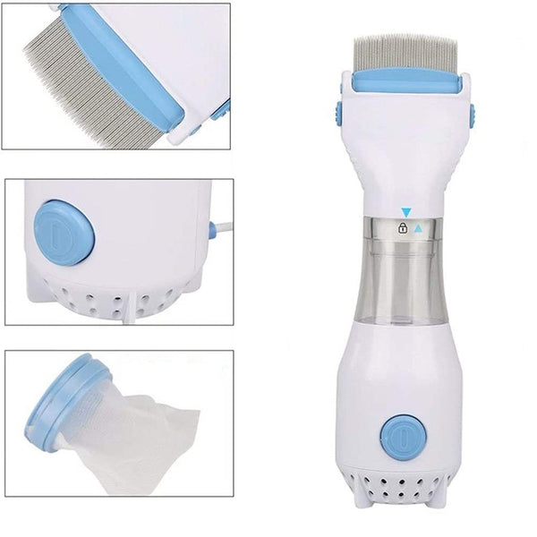 Pieptene aspirator impotriva paduchilor si parazitilor