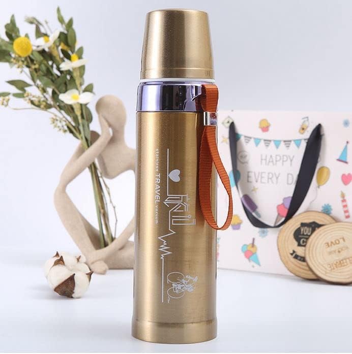 Cana termos 750ml cu perete dublu si capac etans – pentru bauturi calde sau reci