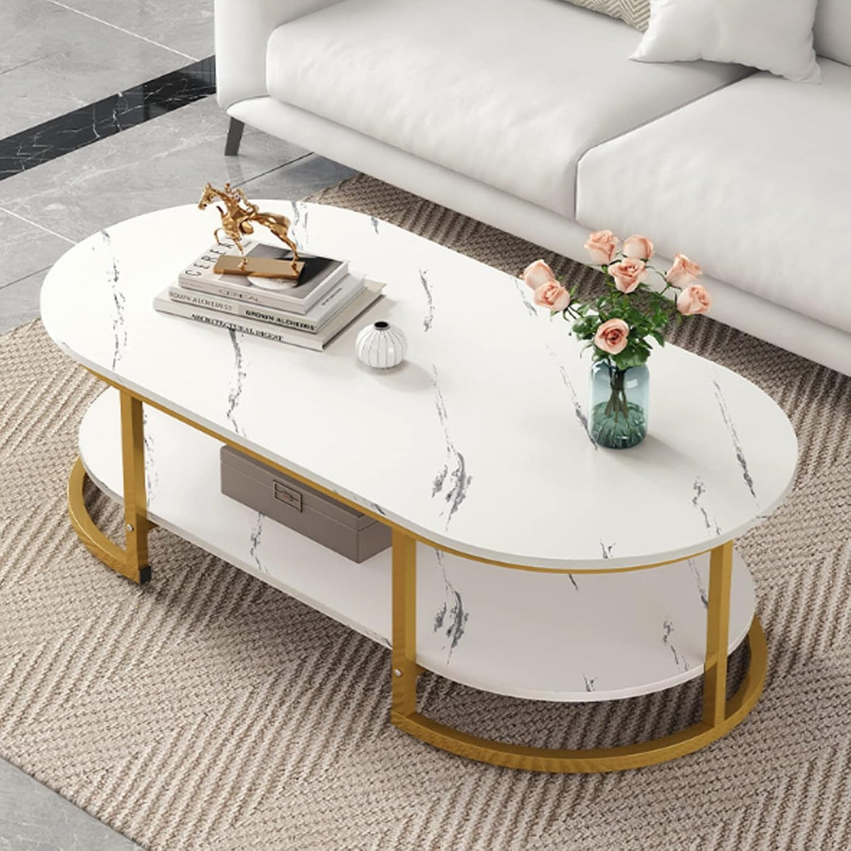 Masuta Ovala Dining Lemn Masiv Design Modern Eleganta - detaliu produs
