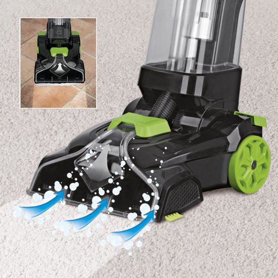 Aspirator Vertical 3 in 1 cu Spalare Injectie Apa 1200W – Fara Sac, 4L+4L, Silentios 36dB