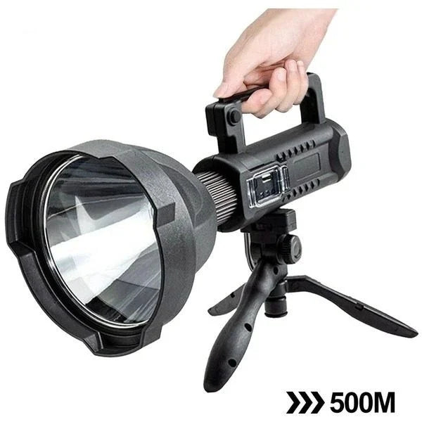LLanternă LED Multifuncțională W591 cu Trepied, XHP50, 15W, USB, IPX6 - detaliu produs