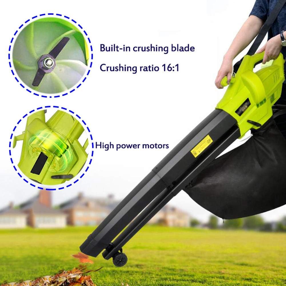 Suflanta/aspirator frunze, 3000W, 270 km/h viteza aer, 13.2 mx/min debit aer, 45L sac colector