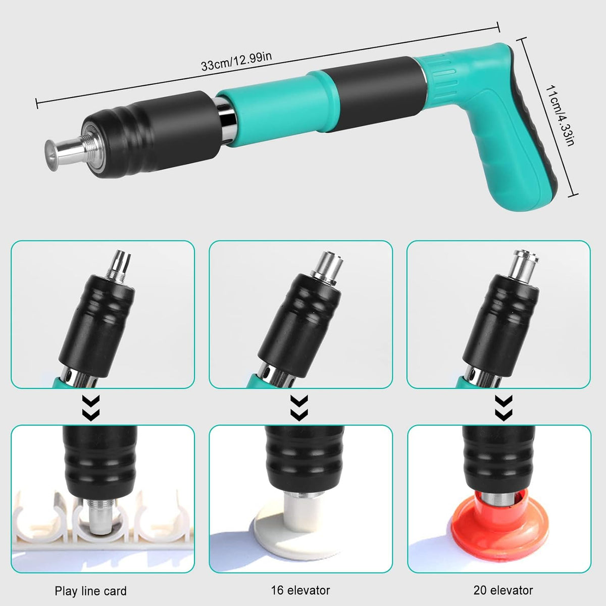 RESIGILAT - Pistol manual pentru fixarea cuielor pe perete