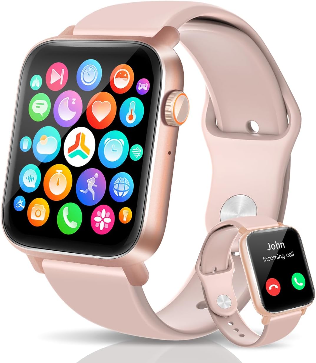 RESIGILAT - Ceas Smart I7 Promax, apeluri/sms/social media, monitorizare, somn, ritm cardiac, muzica, rezistent la apa,etc