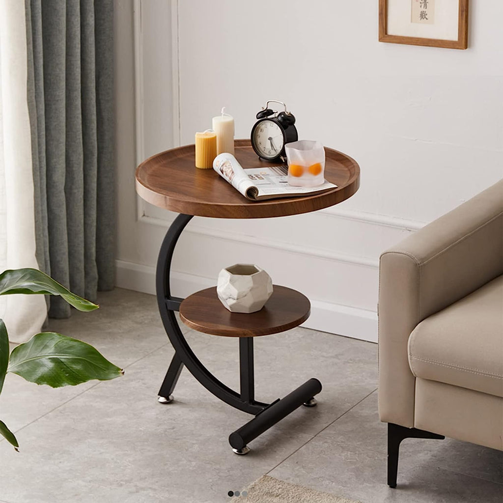 Masuta de cafea pentru living, design nordic, elegant, 62x40cm