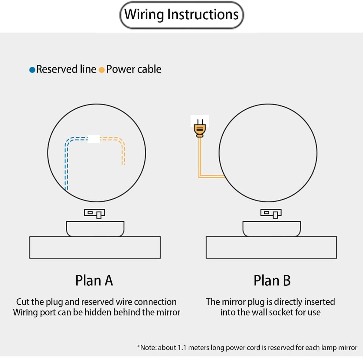 Oglinda LED Premium pentru Baie 80x60 cm Iluminare 3 Culori Ceas si Antiaburire