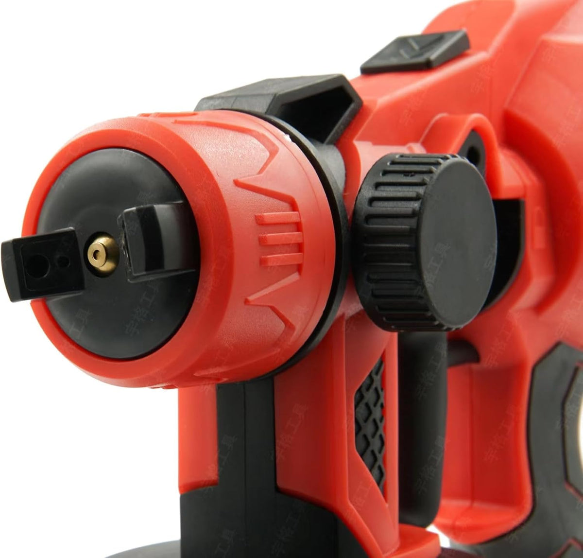 Pistol Electric de vopsea cu 1 acumulator de 48v, 1000ml - 3 moduri de pulverizare, ideal pentru tavane, pereti si garduri, albastru