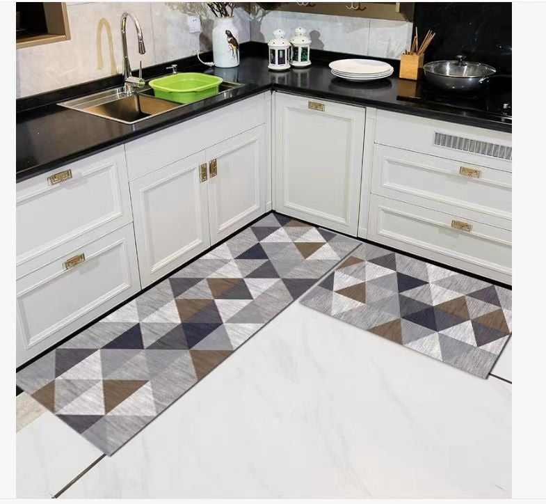Set 2 covoare de bucatarie, antiderapant, 50x60cm, 50x120cm