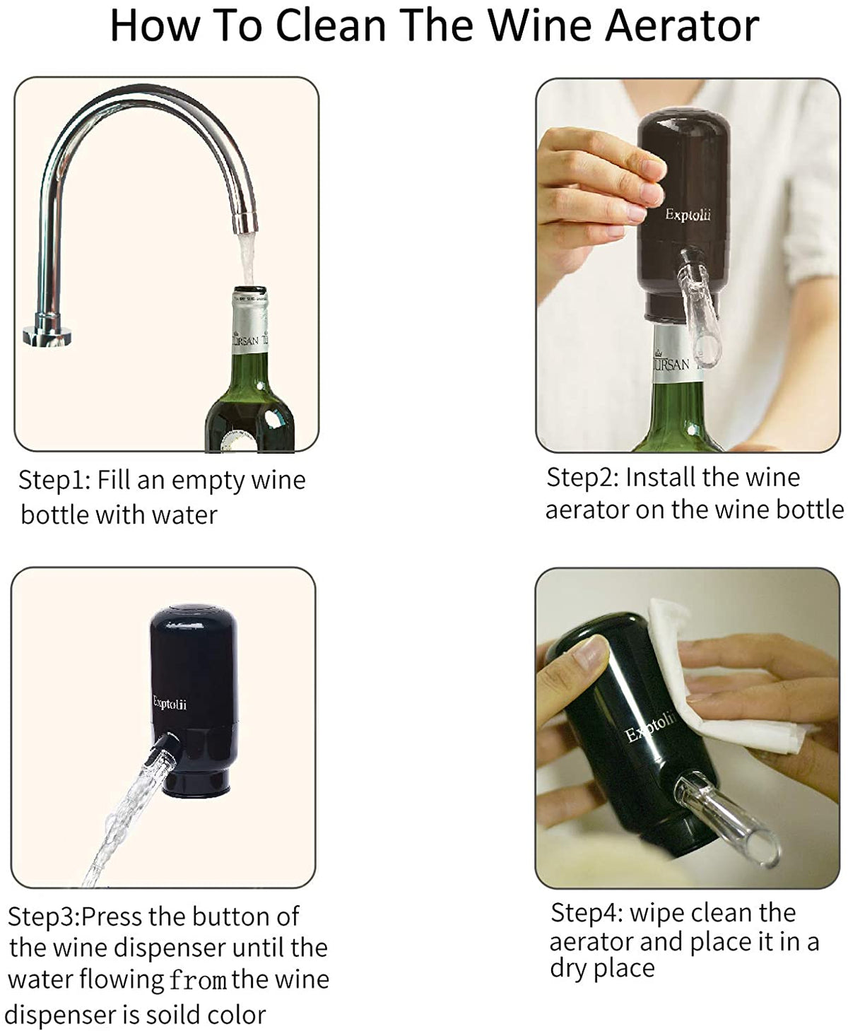 Aerator Electric de Vin – Dispenser Automat pentru Vinuri