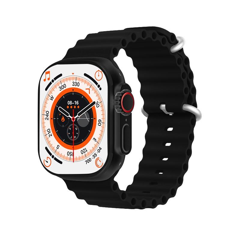 Ceas inteligent SmartWatch Z68 Ultra, compatibil cu orice telefon, apel Bluetooth, incarcator wireless, metal