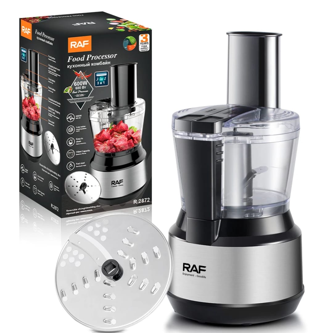 Blender si mini robot de bucatarie multifunctional RAF R.2872 600W 750ml
