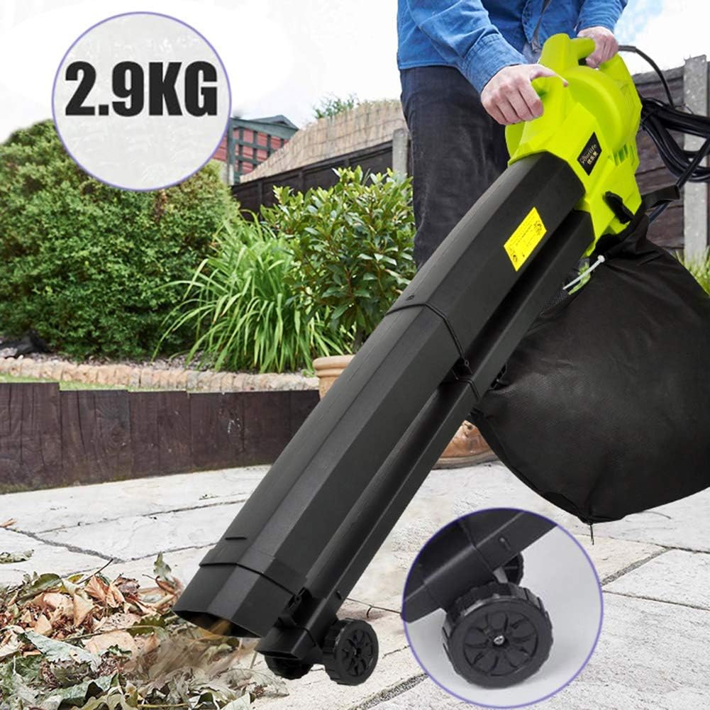 Suflanta/aspirator frunze, 3000W, 270 km/h viteza aer, 13.2 mx/min debit aer, 45L sac colector