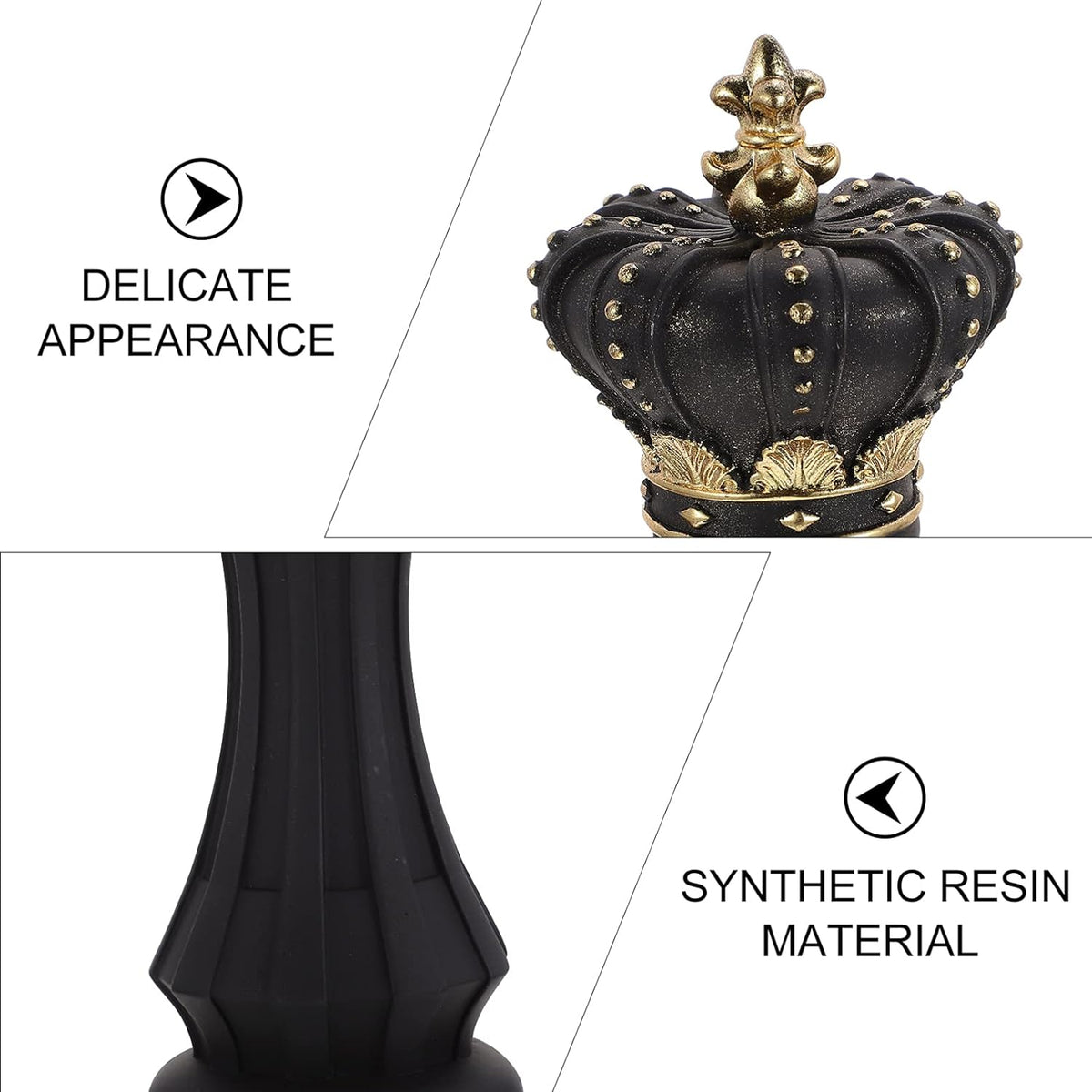 Statuete Sah Premium, Ornamente Regi, Dame, Calareti, Sculpturi Rasina, Decor Casa