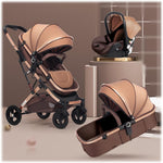 Carucior pliabil pentru copii, 3 în 1, Multifunctional – Landou, Scaun Auto si Carucior Sport