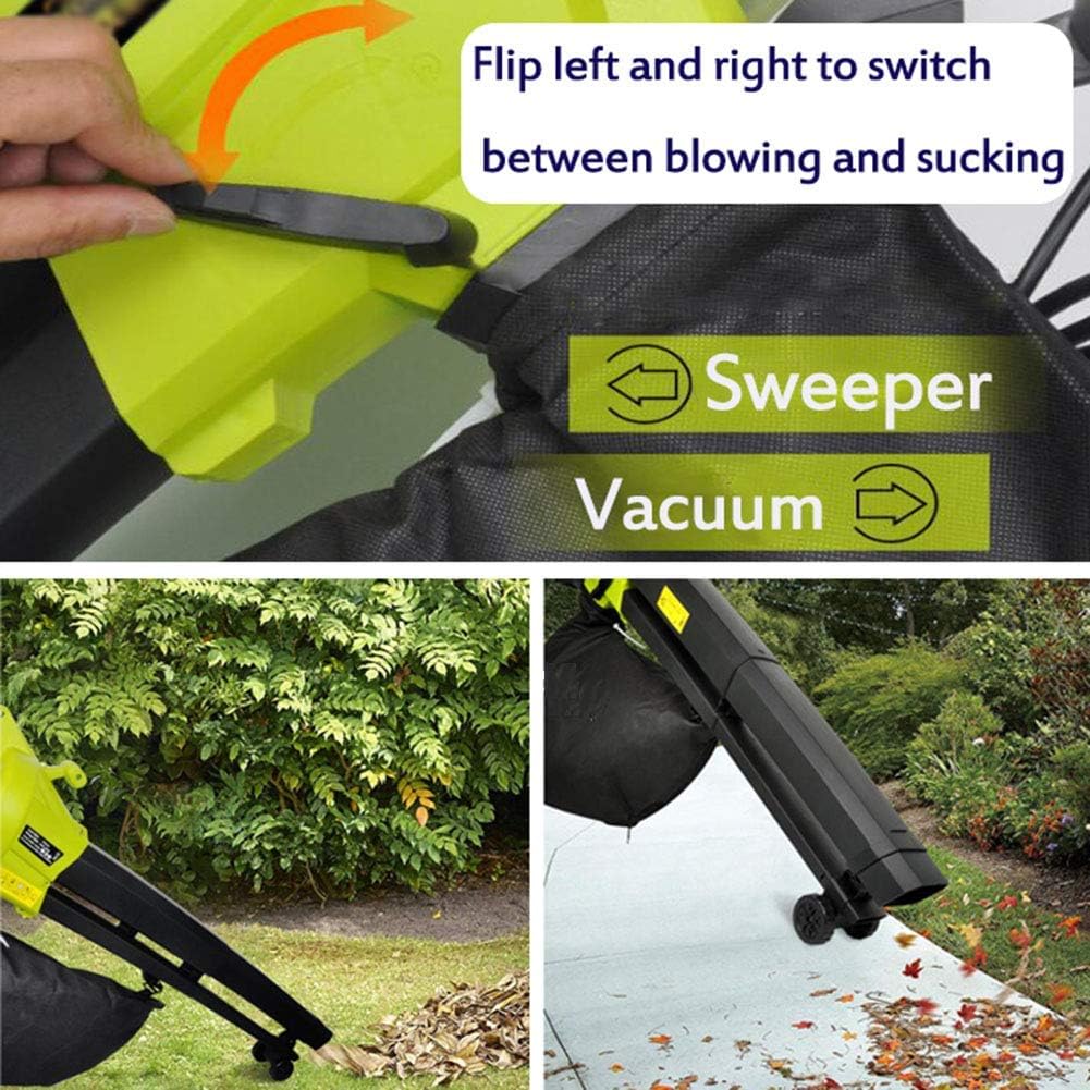 Suflanta/aspirator frunze, 3000W, 270 km/h viteza aer, 13.2 mx/min debit aer, 45L sac colector