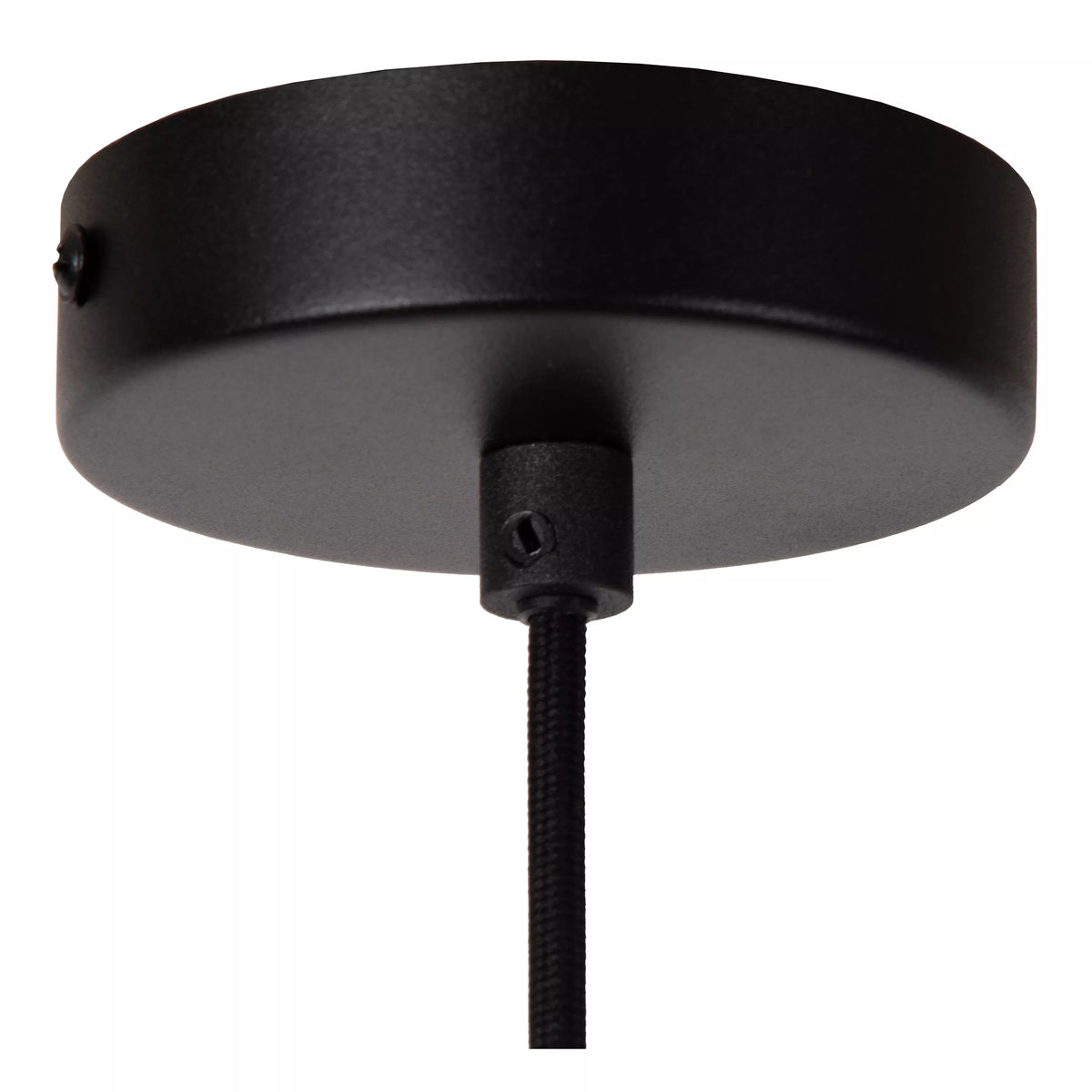 Lustra Moderna Pendul Negru E27 Diametru 34cm Design Contemporan - detaliu produs