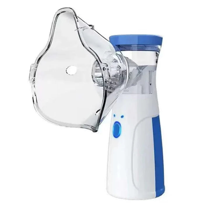 Nebulizator Ultrasonic Portabil Cu Plasa Reincarcabil USB Set Adulti Copii - detaliu produs
