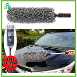 Perie Curatare Praf 40cm Maner Telescopic Cap Interschimbabil Microfibra