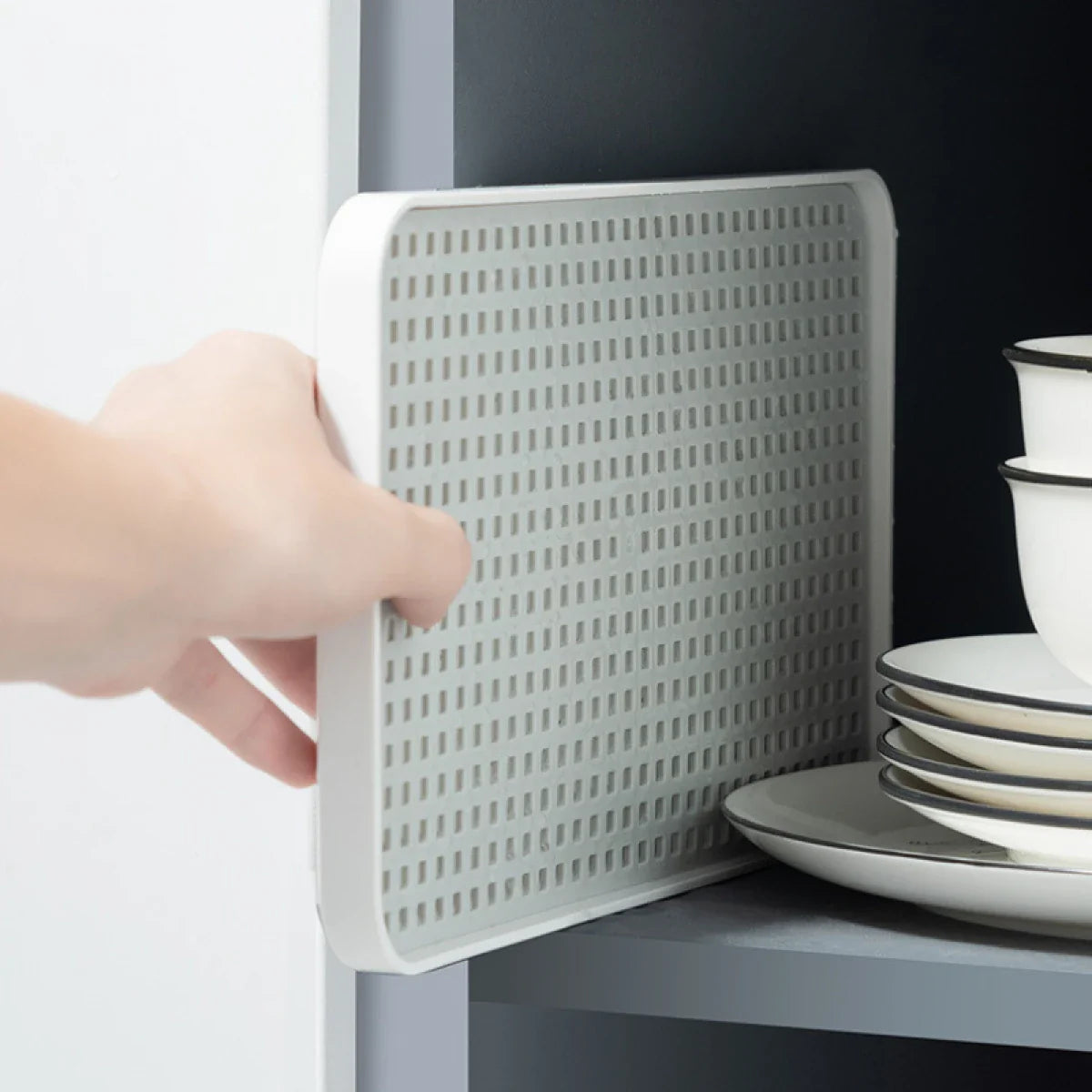 Tava multifunctionala cu sistem de scurgere pentru bucatarie si baie, 38 x 22.4 x 2.3 cm