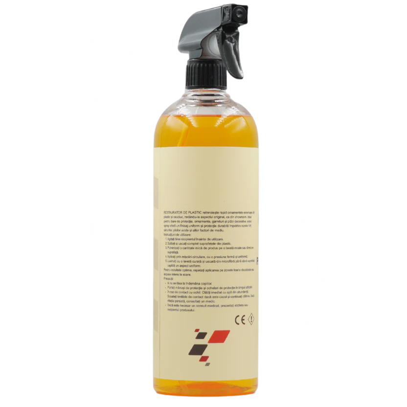 Spray Luciu pentru Plastic IQ13 Restaurator Ornamente Exterioare 1000 ml - detaliu produs