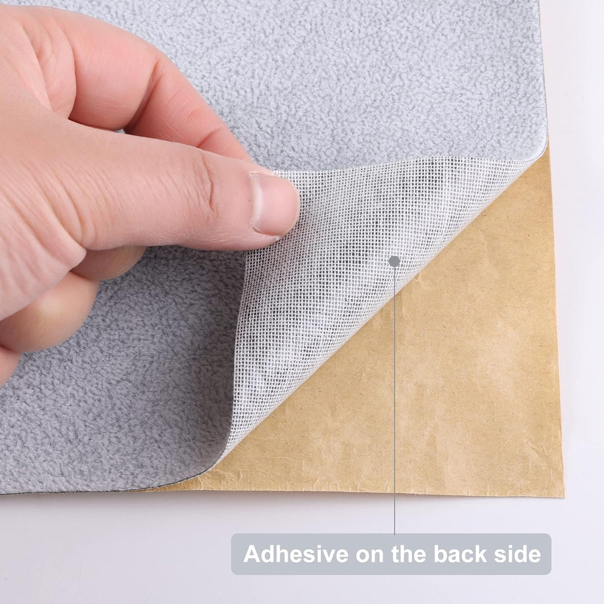 Sul catifea autoadeziv pentru tapițerie si mobilier 0,75 x 2,5 m – material textil premium