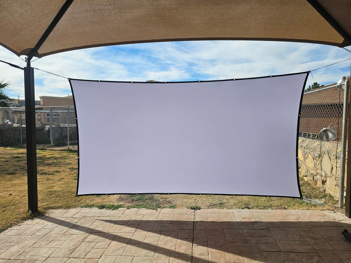 Ecran de proiectie portabil 100 inch, 16:9,  2.66 x 1.49 m, alb,