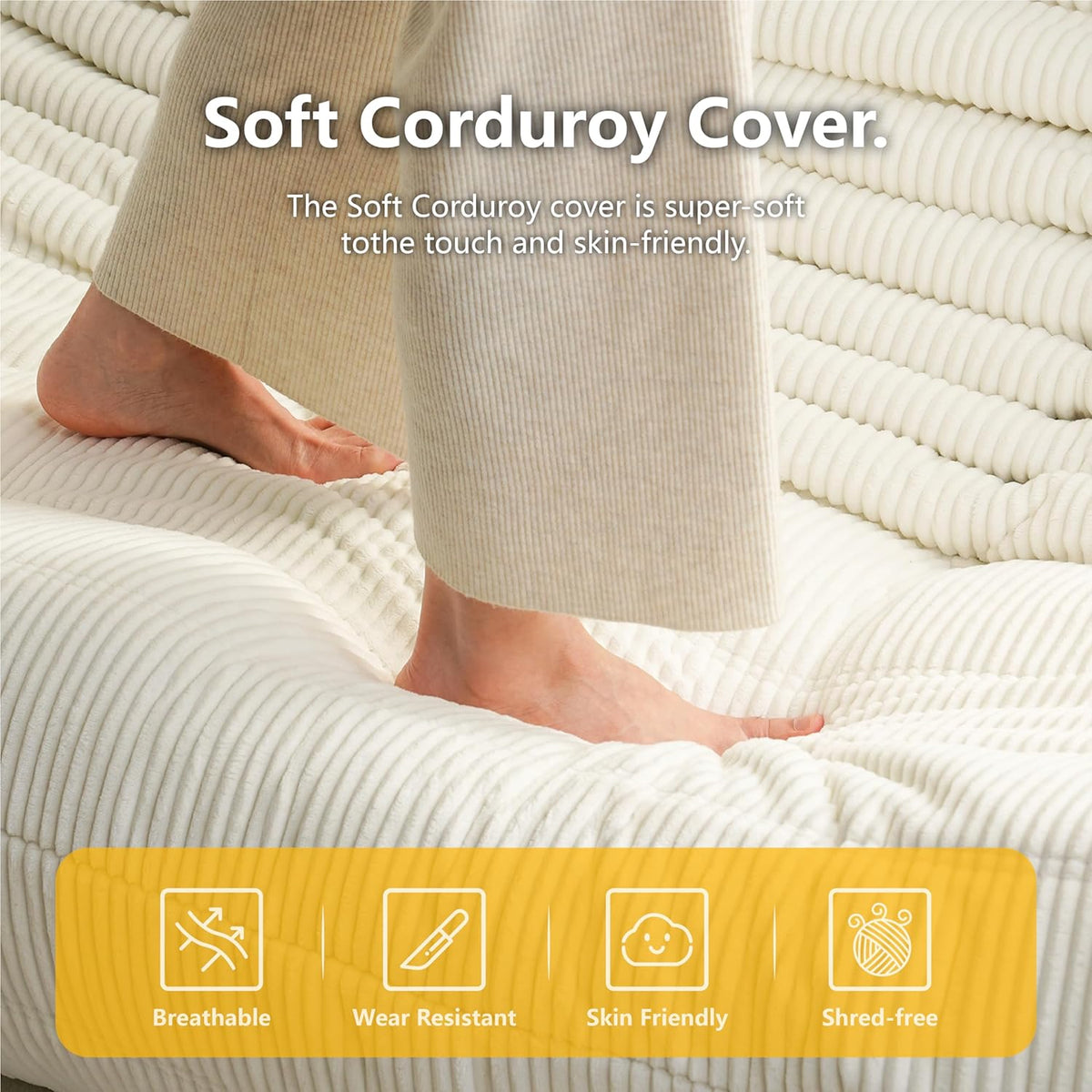 Canapea Lounge din Memory Foam HD Premium, 130 x 100 x 70 cm