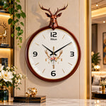 Ceas de perete decorativ  model cerb elegant – 65 cm