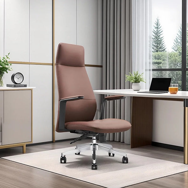 Scaun Ergonomic Birou Suport Lombar Inaltime Reglabila Negru - in context de utilizare