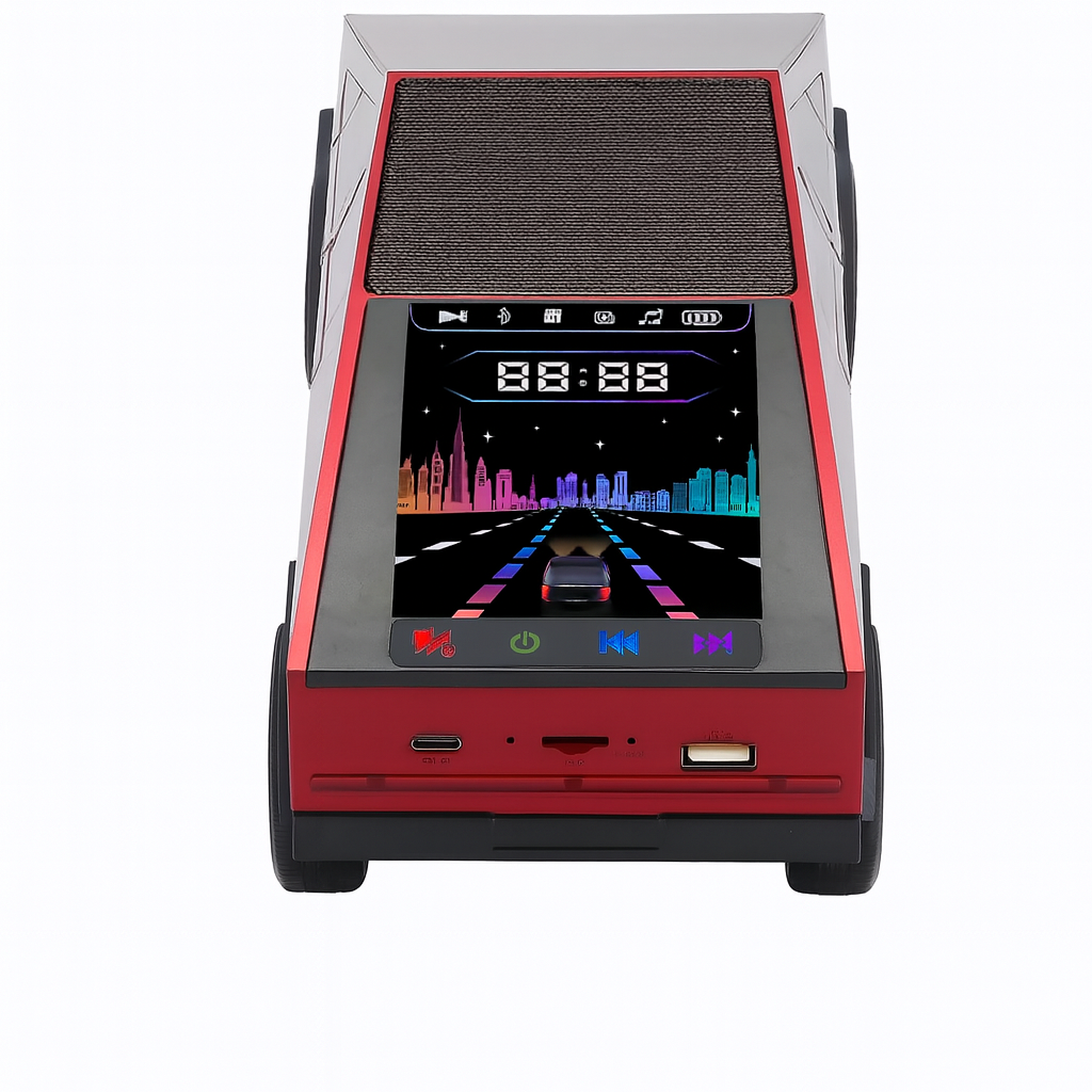 Boxa Portabila Cyber Truck Speaker Wireless TWS cu Sunet 3D si Design Futurist