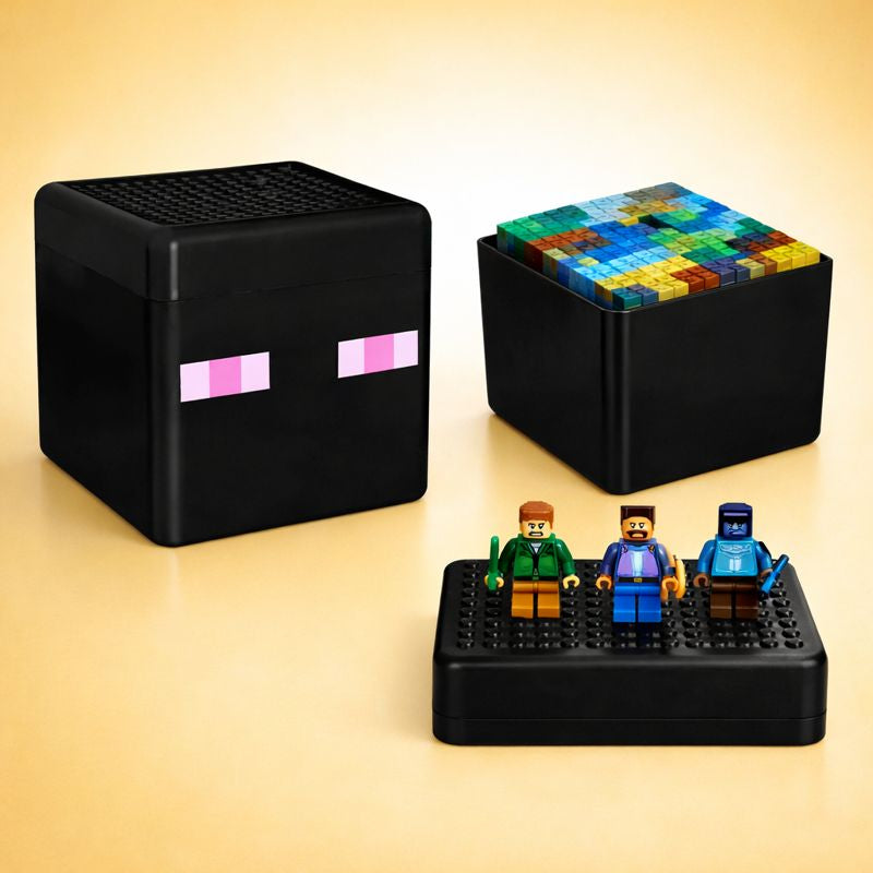 Blocuri magnetice de constructie, 180 piese, joc educativ, plastic ABS, 3+ ani, Cutie Cadou