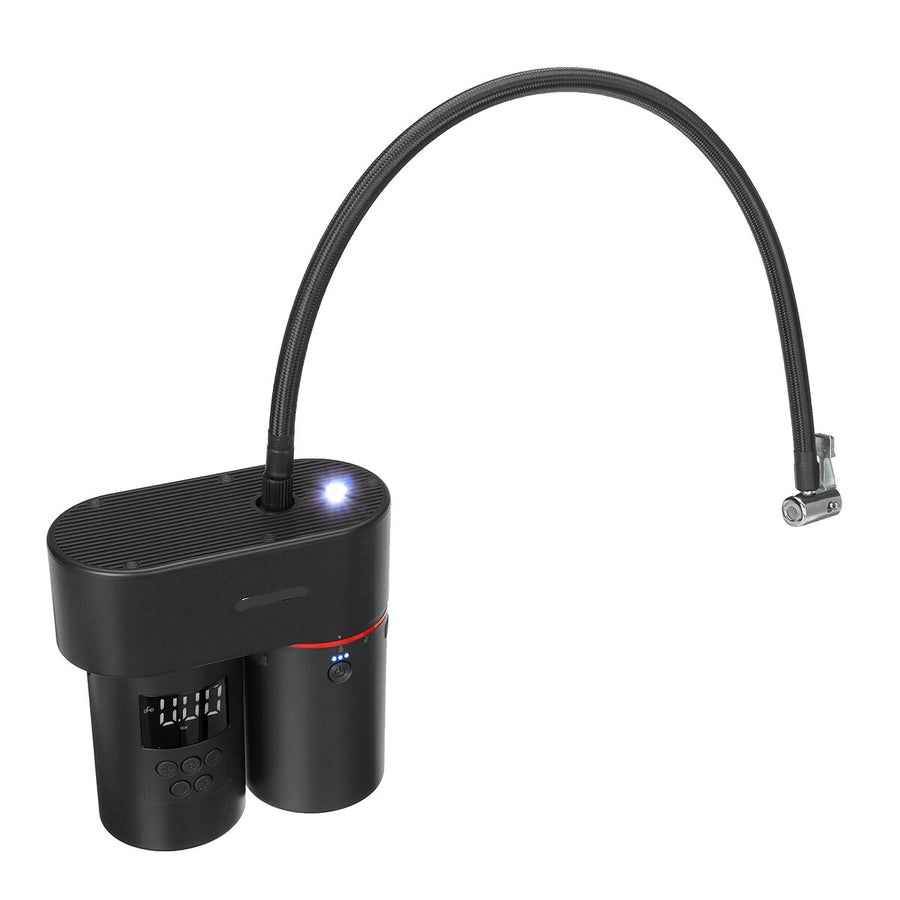 Kit multifunctional auto 4 in 1, compresor aer, aspirator, spalator auto si incarcator wireless