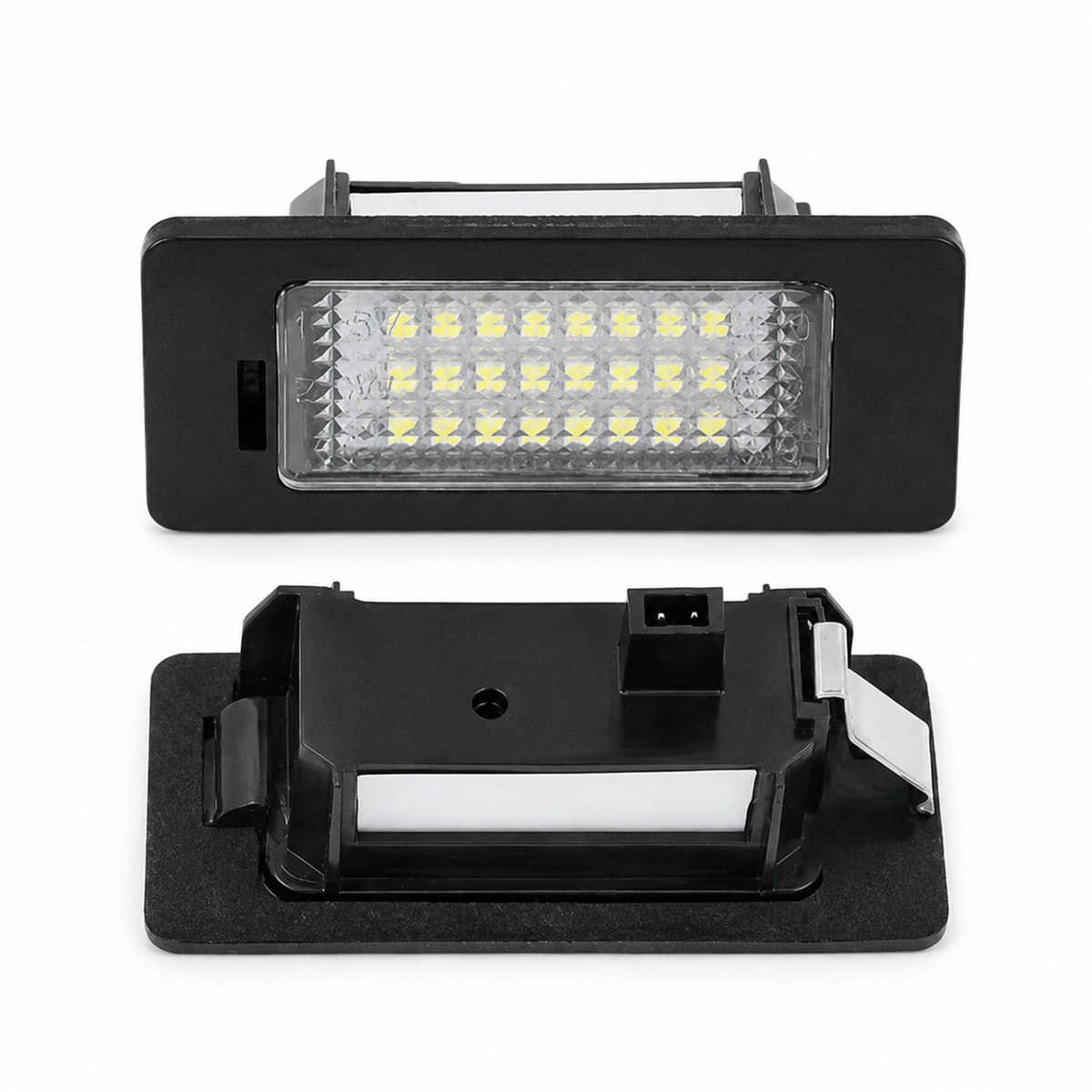 Set 2 lampi LED numar VW, cod H02045, 6500K, Plug & Play, fara eroare bec ars
