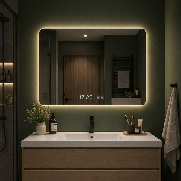 Oglinda Led Premium 80x60, cu touch si dezaburire
