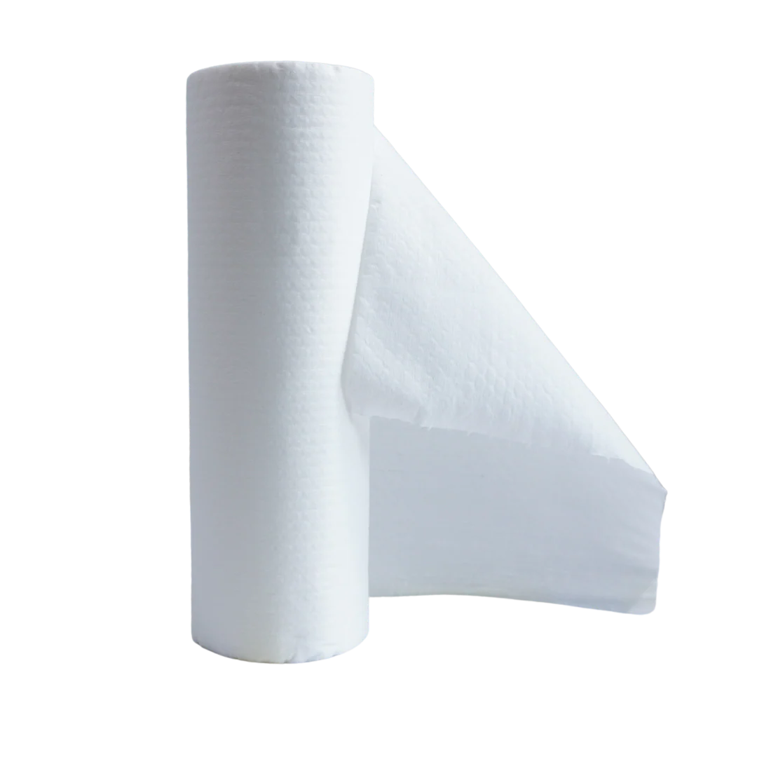 Rola Lavete de Curatare 80 buc Alb Material Netesut Absorbant - detaliu produs