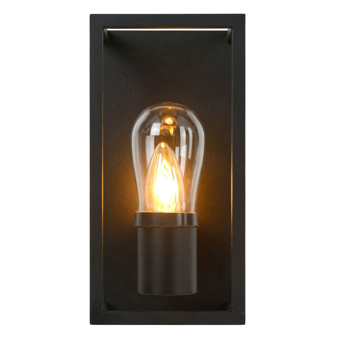 Lampa Perete Baie Carlyn Design Modern Negru IP54 Aluminiu - detaliu produs